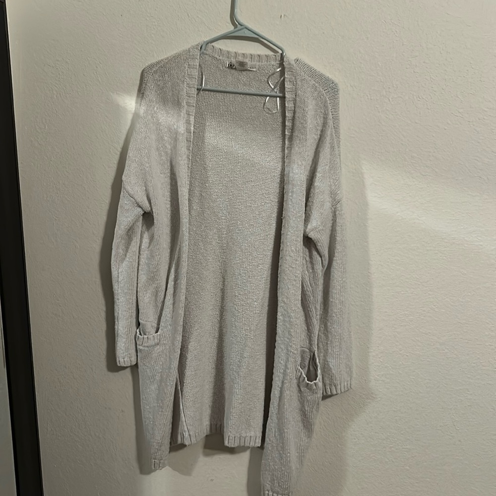 White Cardigan